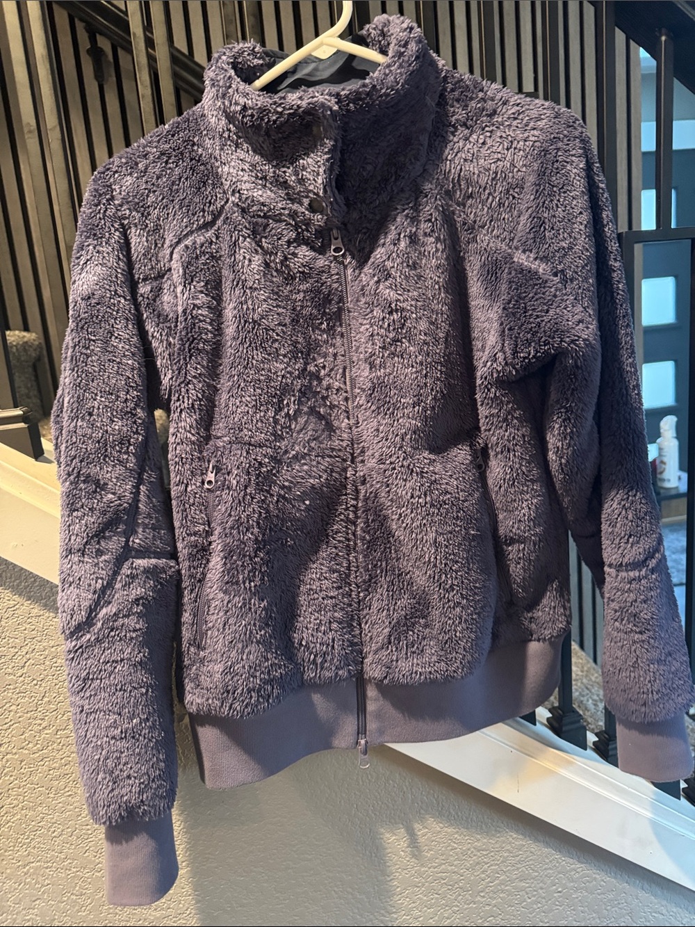 Lavender Cat Lady Jacket from Oiselle - S